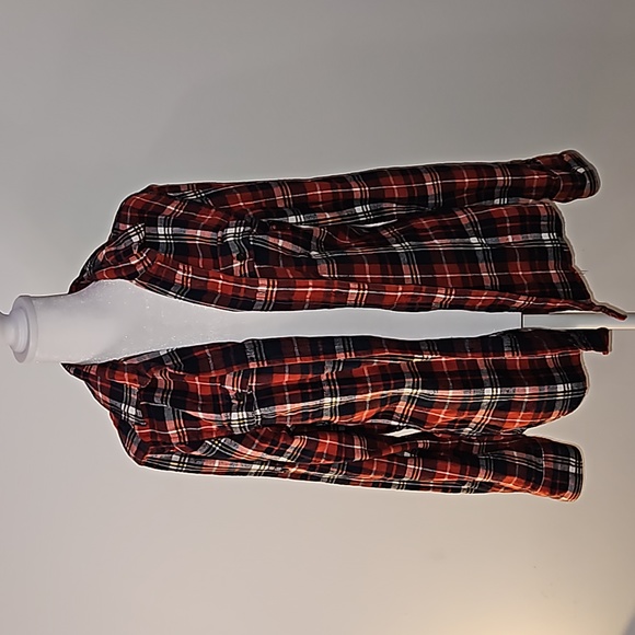 Urban Pipeline Longsleeve Flannel Red and Blue Medium - Picture 8 of 9